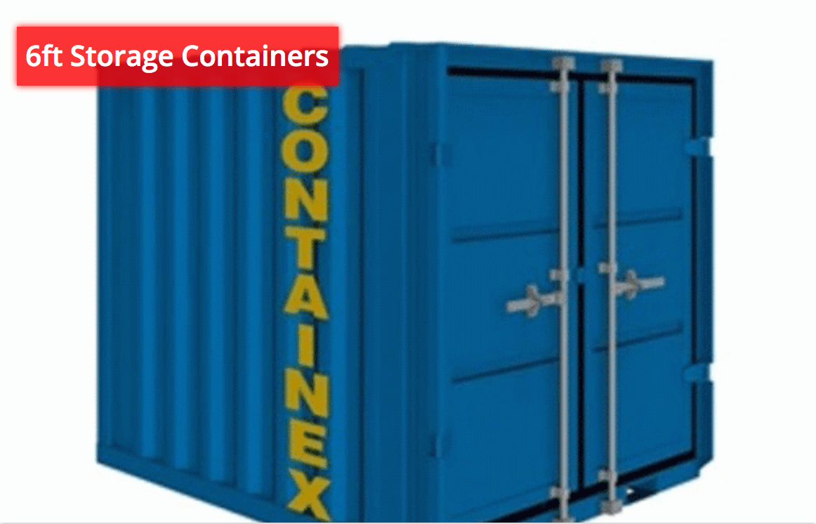 6ft DV Storage Containers