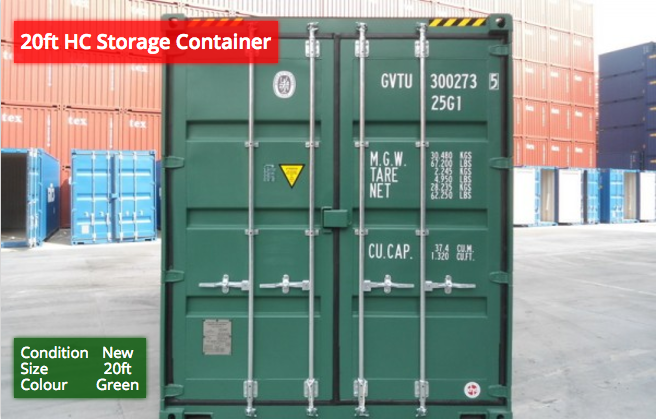20ft HC Containers